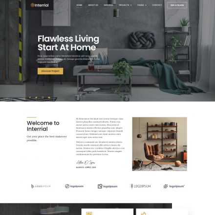 ThemeForest Interrial