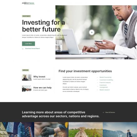 ThemeForest Investman