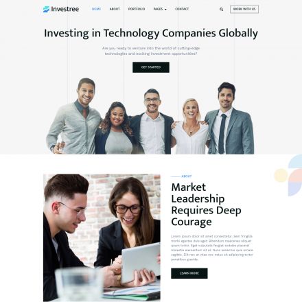 ThemeForest Investree