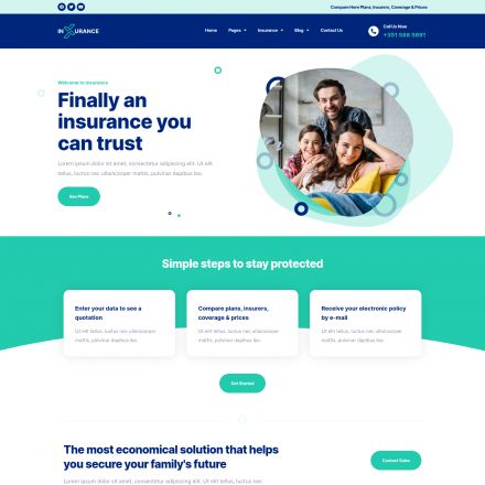 ThemeForest Inxurance