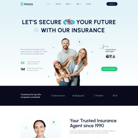 ThemeForest Inzury