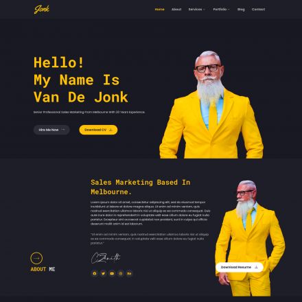 ThemeForest Jonk