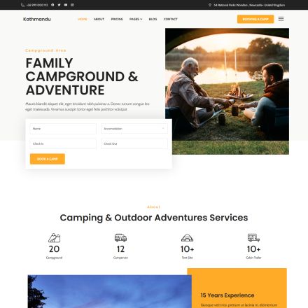 ThemeForest Kathmandu