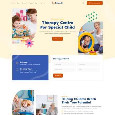 ThemeForest Kinderly