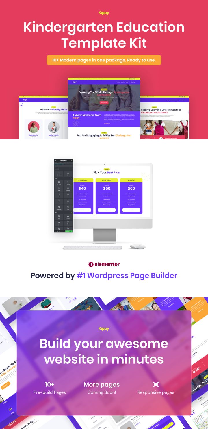 WordPress шаблон ThemeForest Kippy