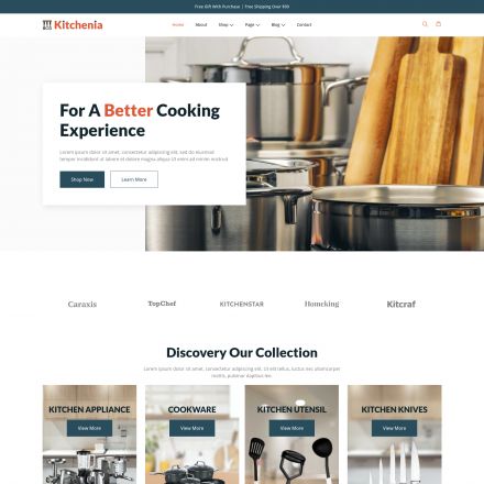 ThemeForest Kitchenia