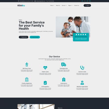 ThemeForest Kliniku