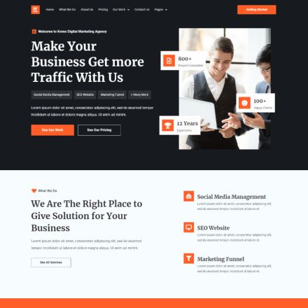 ThemeForest Krono