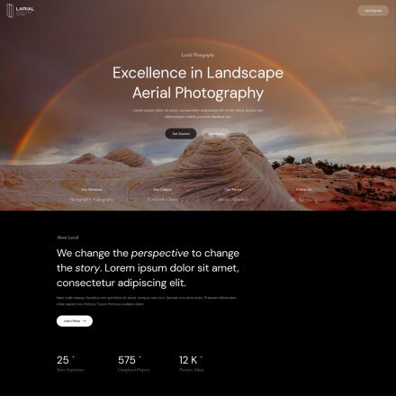 ThemeForest Larial