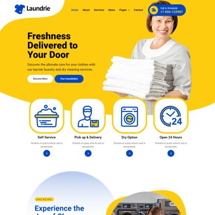 ThemeForest Laundrie