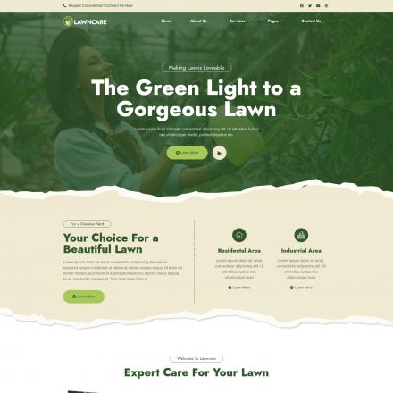 ThemeForest Lawncare