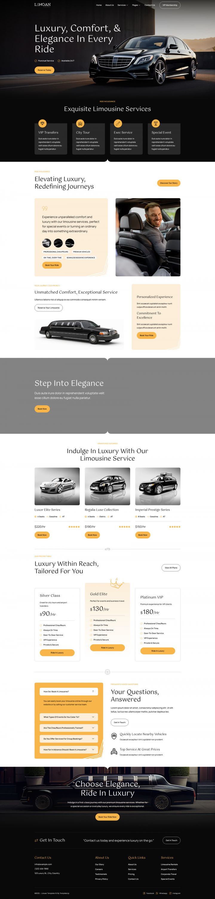 WordPress шаблон ThemeForest Limoan