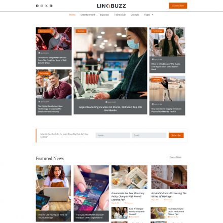 ThemeForest Linqbuzz