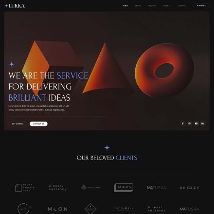 ThemeForest Lukka