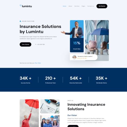 ThemeForest Lumintu