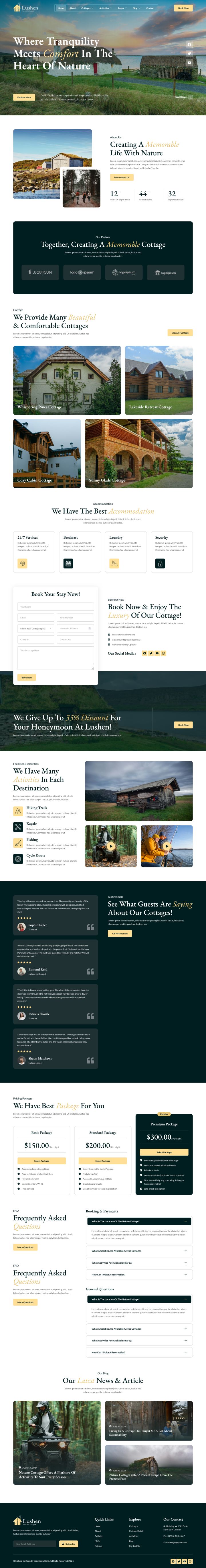 WordPress шаблон ThemeForest Lushen