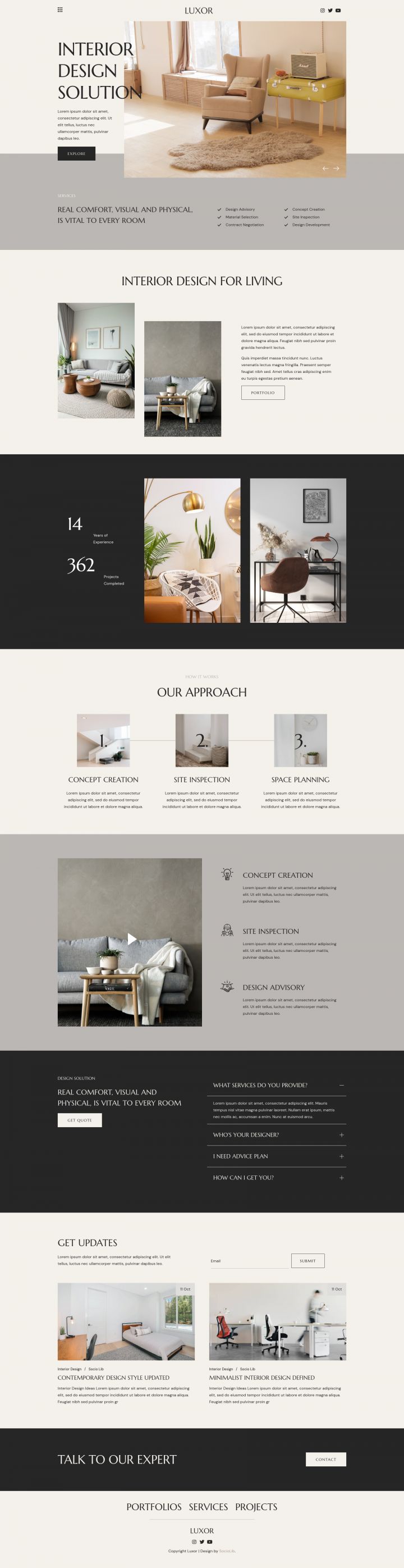 WordPress шаблон ThemeForest Luxor