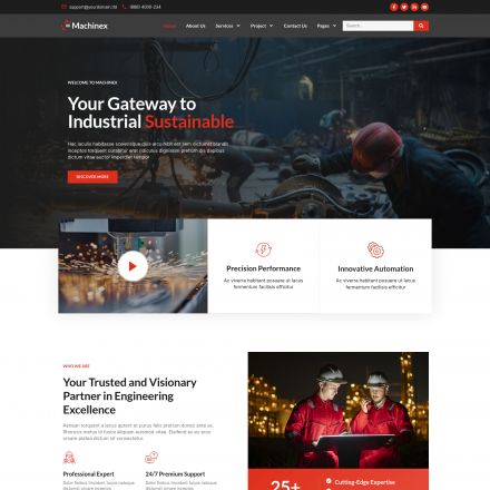 ThemeForest Machinex