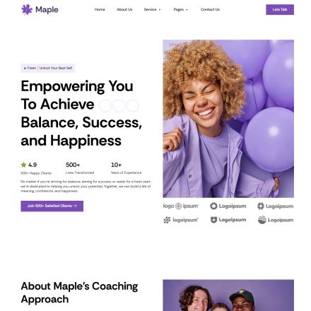 ThemeForest Maple