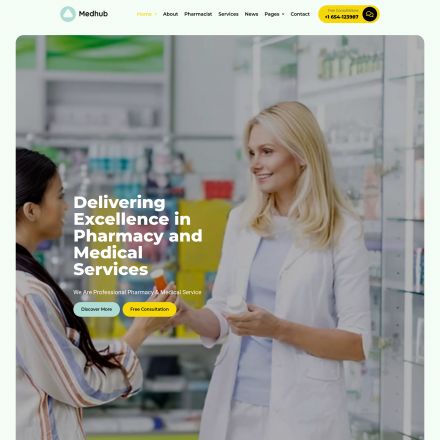 ThemeForest MedHub