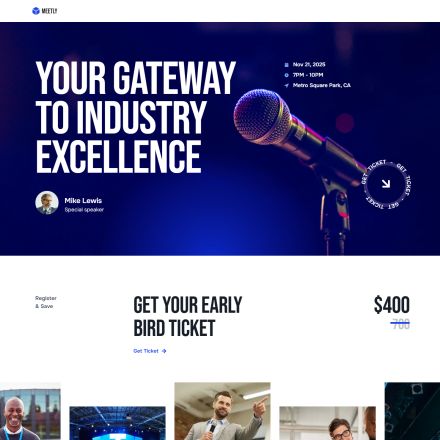 ThemeForest Meetly