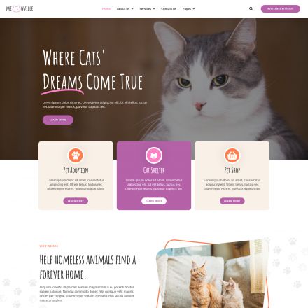 ThemeForest MeowVille