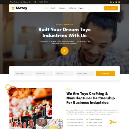 ThemeForest MeToy