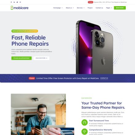 ThemeForest MobiCare