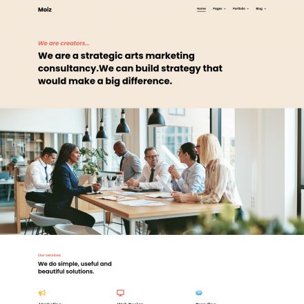 ThemeForest Moiz