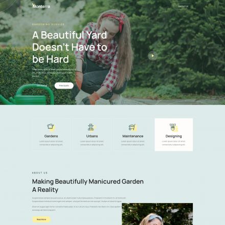 ThemeForest Monterra