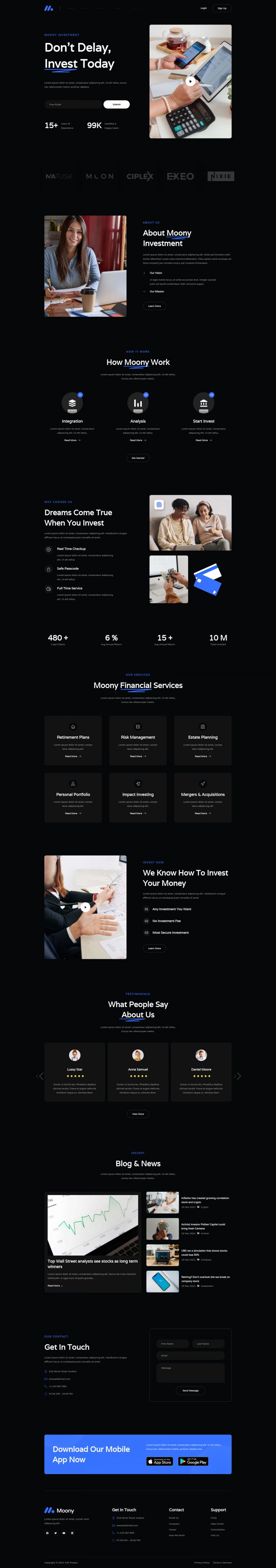 WordPress шаблон ThemeForest Moony