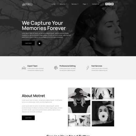 ThemeForest Motret