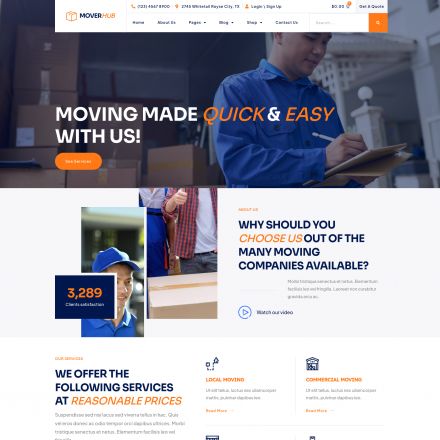 ThemeForest Moverhub