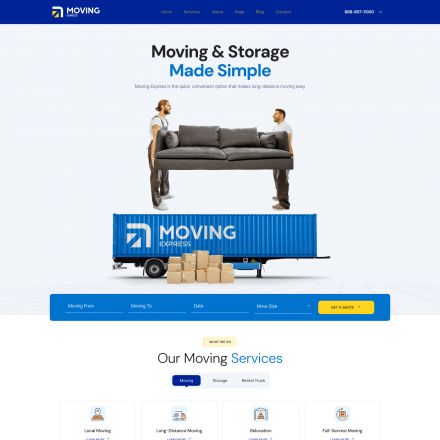 ThemeForest MovingExpress