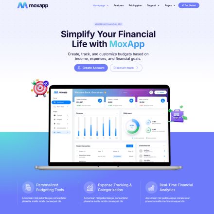 ThemeForest MoxApp