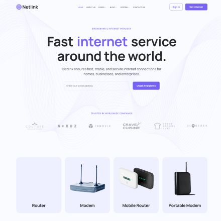 ThemeForest Netlink