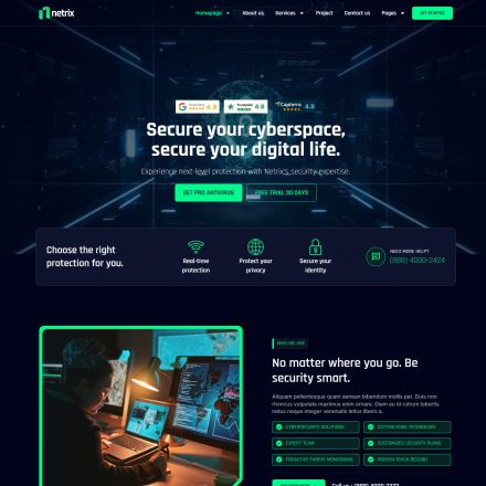 ThemeForest Netrix