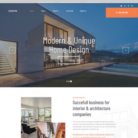 ThemeForest Nextin