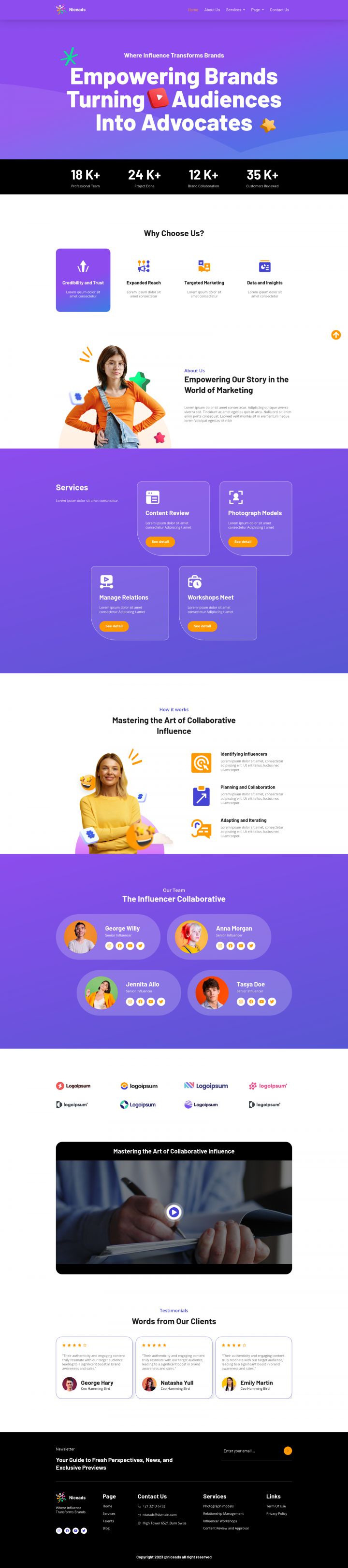 WordPress шаблон ThemeForest Niceads