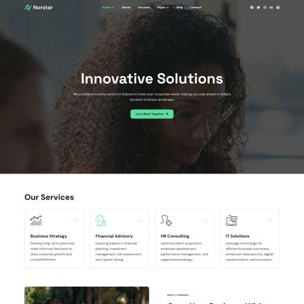 ThemeForest Norstar