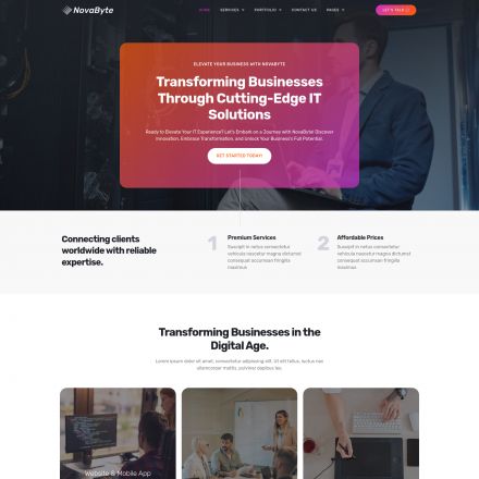 ThemeForest Novabyte