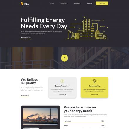 ThemeForest Oilee