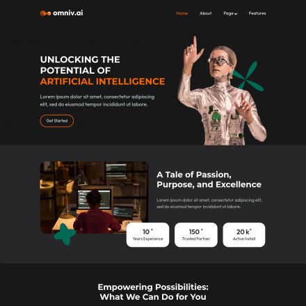 ThemeForest Omniv AI