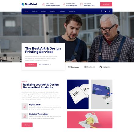 ThemeForest OnePrint