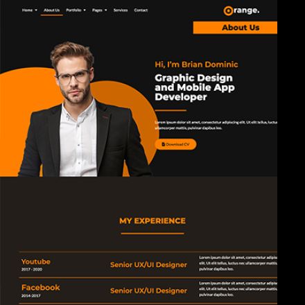 ThemeForest Orange