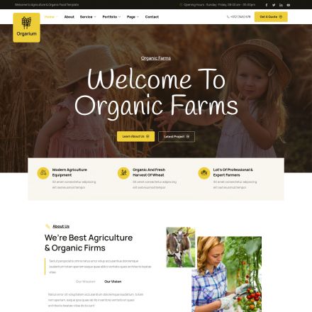 ThemeForest Orgarium