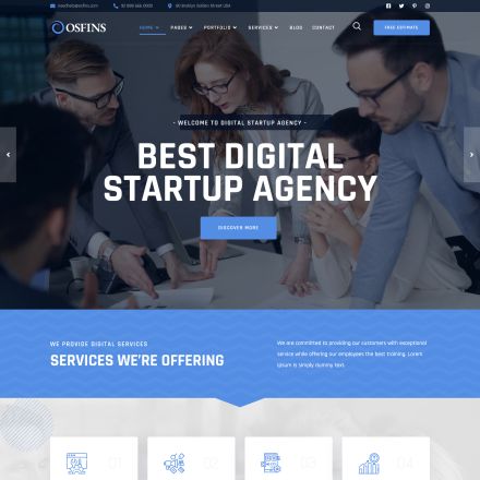 ThemeForest Osfins