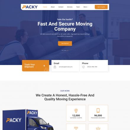 ThemeForest PACKY