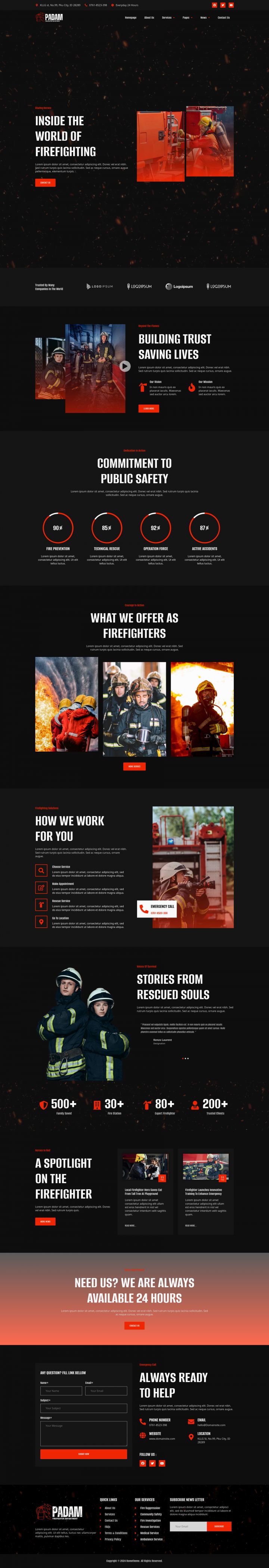 WordPress шаблон ThemeForest Padam