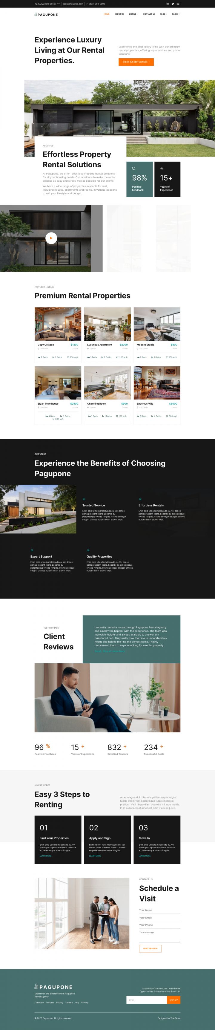 WordPress шаблон ThemeForest Pagupone